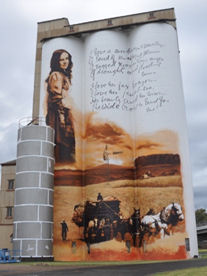 The new mural of Dorothea